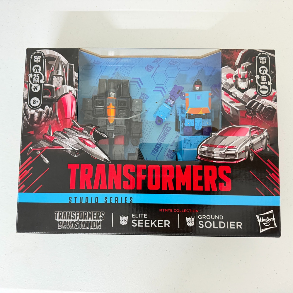 Transformers Devastation Studio Series Elite Seeker Ground Soldier 2-Pack NEW